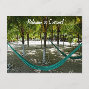 Cartão Postal Relaxamento em Cozumel