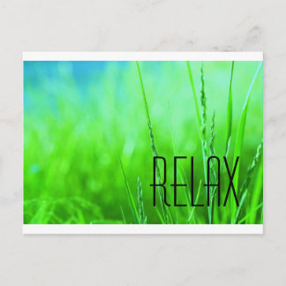 Cartão Postal Relaxe