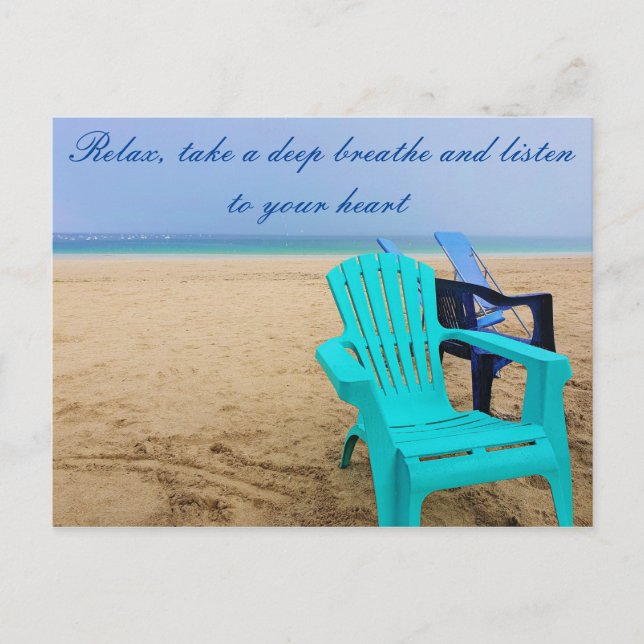 Cartão Postal Relaxe (Frente)