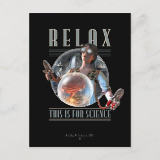 Cartão Postal Relaxe: Este é para Cartão-postal SCIENCE