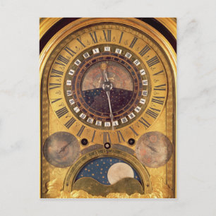 Cartão Postal Relógio astronômico feito para o Grande Dauphin
