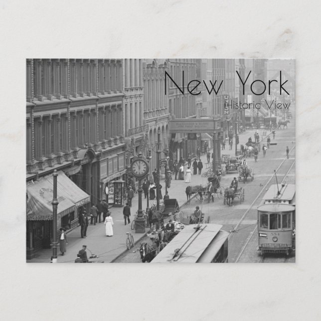 Cartão Postal Relógio de Rua do Estado (Frente)