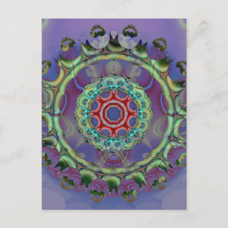 Cartão Postal relógio mutante