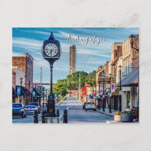 Cartão Postal Relógio No Cabo Girardeau Centro Pensando Em Voc