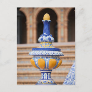 Cartão Postal Remate Esmaltado de Azulejo