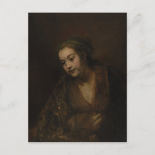 Cartão Postal Rembrandt Hendrickje Stoffels