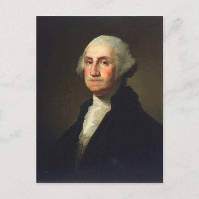 Cartão Postal Rembrandt Peale - George Washington (Frente)
