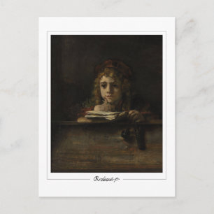 Cartão Postal Rembrandt van Rijn #12 - Arte Refinada
