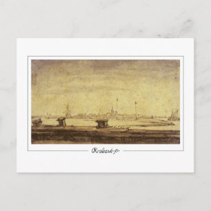 Cartão Postal Rembrandt van Rijn #173 - Belas Artes