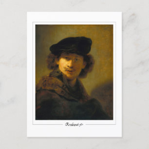 Cartão Postal Rembrandt van Rijn #24 - Belas Artes