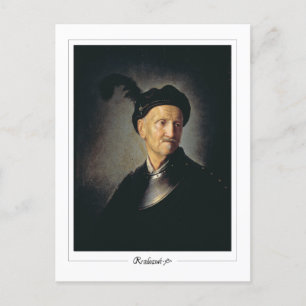 Cartão Postal Rembrandt van Rijn #284 - Belas Artes