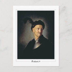 Cartão Postal Rembrandt van Rijn #284 - Belas Artes