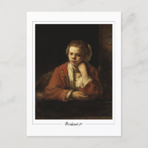 Cartão Postal Rembrandt van Rijn #29 - Arte fina