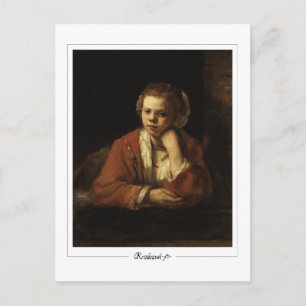 Cartão Postal Rembrandt van Rijn #29 - Arte fina