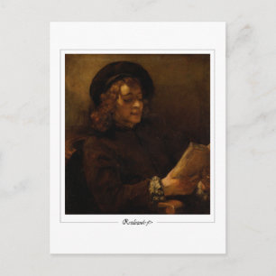 Cartão Postal Rembrandt van Rijn #2 - Belas Artes