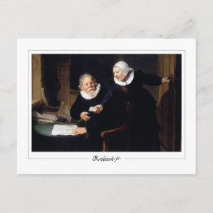 Cartão Postal Rembrandt van Rijn #367 - Arte Fina