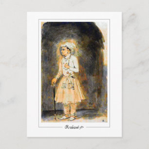 Cartão Postal Rembrandt van Rijn #39 - Belas Artes