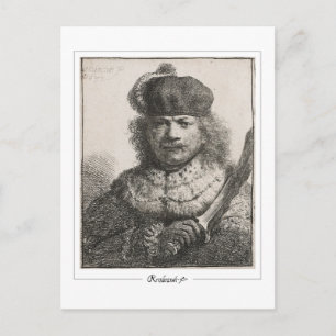 Cartão Postal Rembrandt van Rijn #437 - Belas Artes
