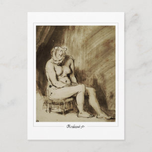 Cartão Postal Rembrandt van Rijn #443 - Belas Artes