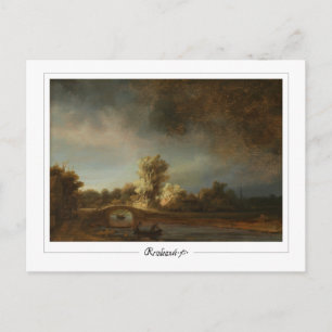 Cartão Postal Rembrandt van Rijn #445 - Belas Artes