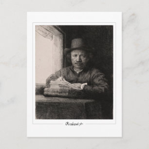Cartão Postal Rembrandt van Rijn #486 - Arte Fina