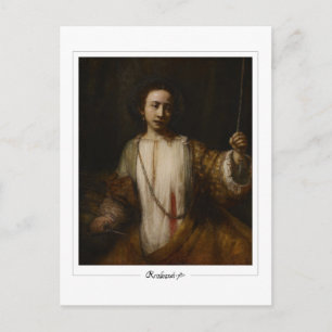 Cartão Postal Rembrandt van Rijn #563 - Belas Artes