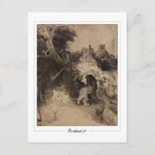 Cartão Postal Rembrandt van Rijn #59 - Belas Artes