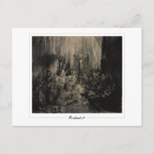 Cartão Postal Rembrandt van Rijn #608 - Belas Artes