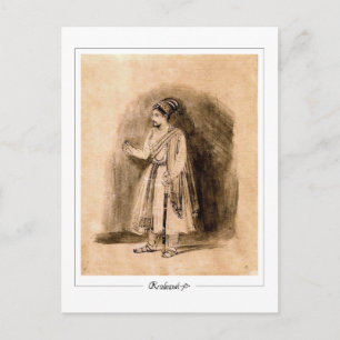 Cartão Postal Rembrandt van Rijn #681 - Arte Fina
