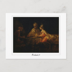 Cartão Postal Rembrandt van Rijn #70 - Belas Artes