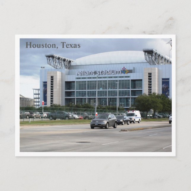 Cartão Postal Remember Reliant Stadium Postcard (Frente)