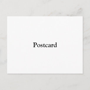 Cartão Postal Remova Este Texto & Adicione Seu Próprio Design Ma