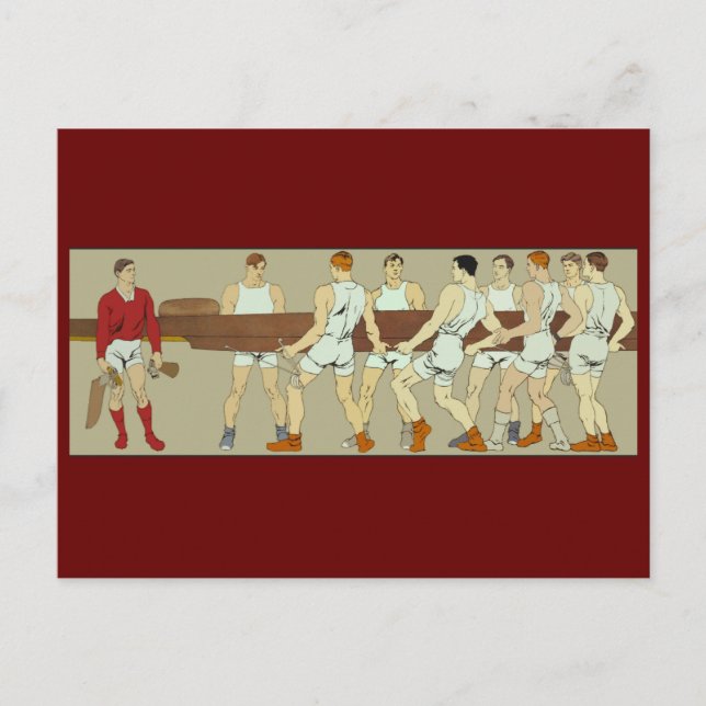 Cartão Postal Removendo Tripulação por Penfield (Frente)