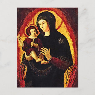 Cartão Postal Renaissance Madonna