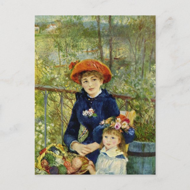 Cartão Postal Renoir Fine Art (Frente)