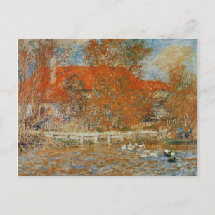 Cartão Postal Renoir Painting