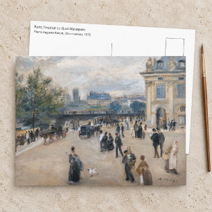 Cartão Postal Renoir - Paris, Instituto no Quai Malaquais