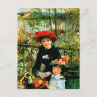Renoir's "As Duas Irmãs, No Terrace"