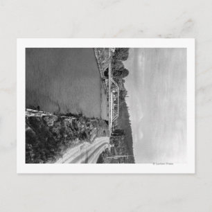 Cartão Postal Renton, WA Vista da Fotografia do Rio Cedar