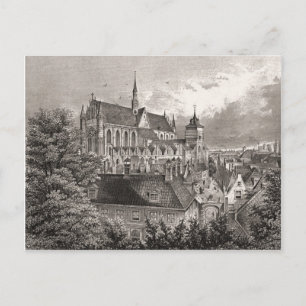 Cartão Postal Réplica de impressão antiga, Leiden