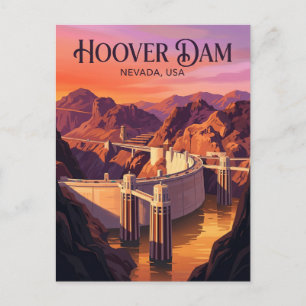 Cartão Postal Represa Hoover EUA