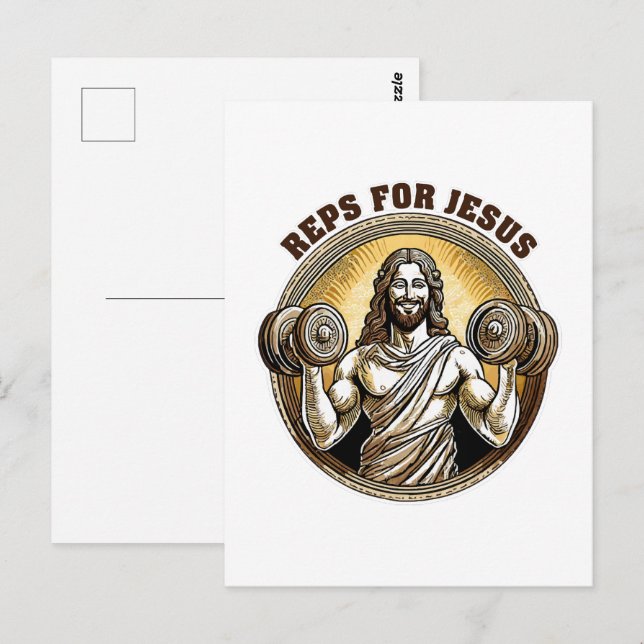 Cartão Postal Representantes para Jesus (Frente/Verso)