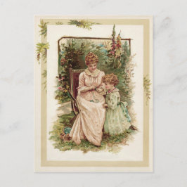 Cartão Postal Reprodução da Mãe e da Criança