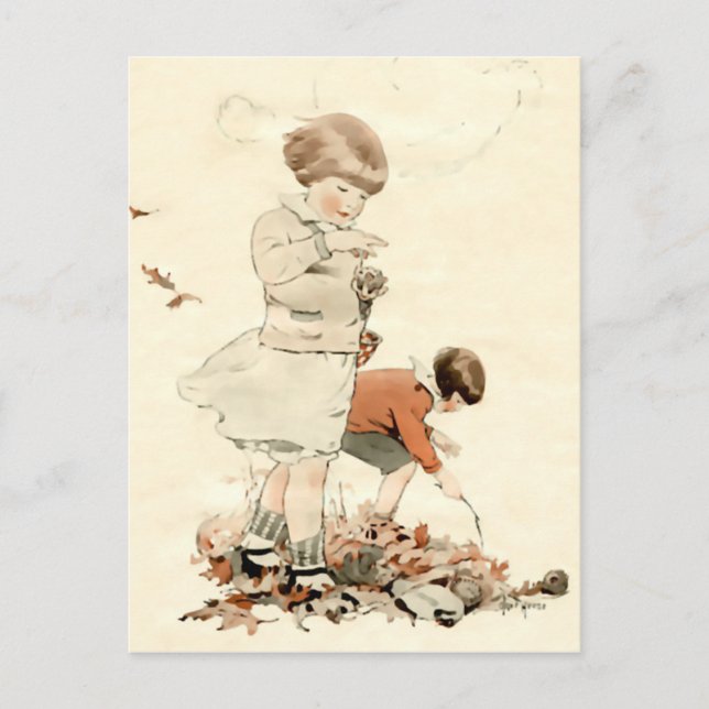 Cartão Postal Reproduzindo Lá Fora (Frente)