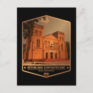Cartão Postal República Centro-Africana