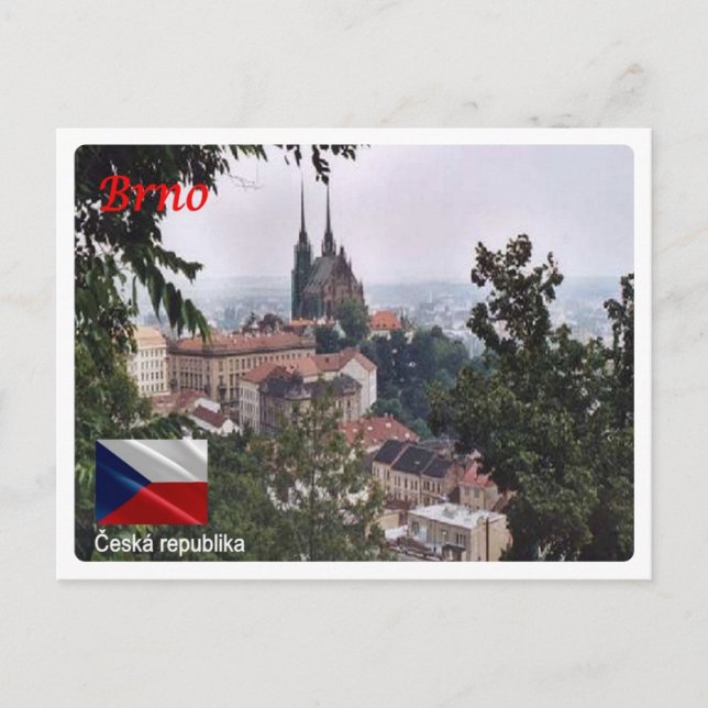 Cartão Postal República Checa - Brno - (Frente)