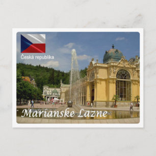 Cartão Postal República Checa - Marianske Lazne -