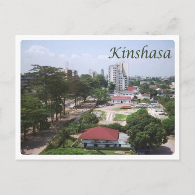 Cartão Postal República Democrática do Congo - Kinshasa - (Frente)