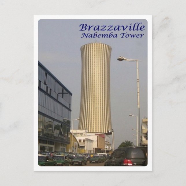 Cartão Postal República do Congo - Brazzaville - (Frente)