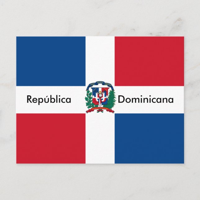 Cartão Postal república dominicana (Frente)